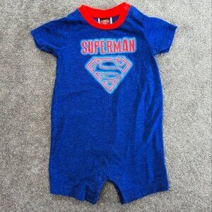 Superman romper 6-12 months cotton